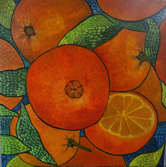 Vitrail d’oranges